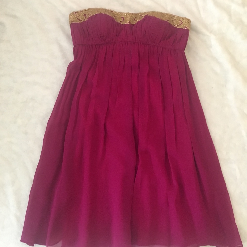 Aidan Mattox Empire Dress